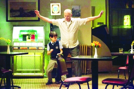 Jaeden Lieberher and Bill Murray in Theodore Melfi’s “St. Vincent.” Courtesy of CIFF.